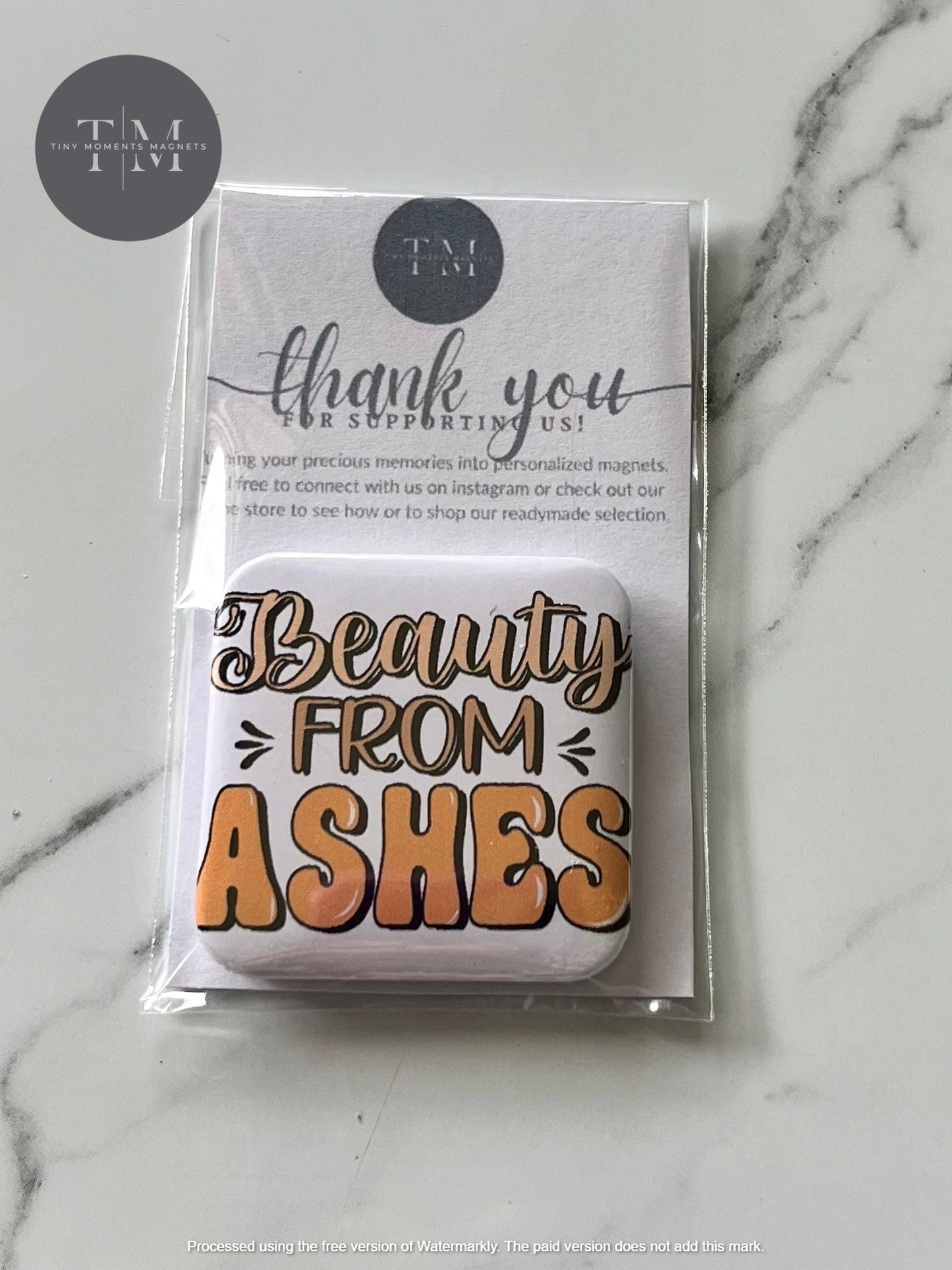 Beauty From Ashes