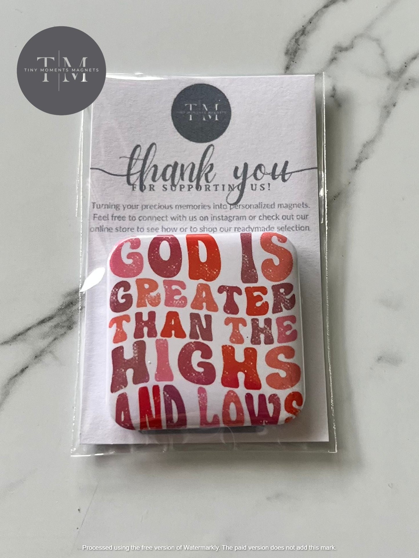 GOD greater High and Low