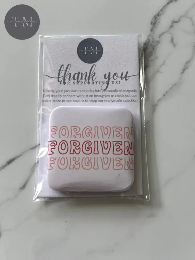 Forgiven Fridge Magnet