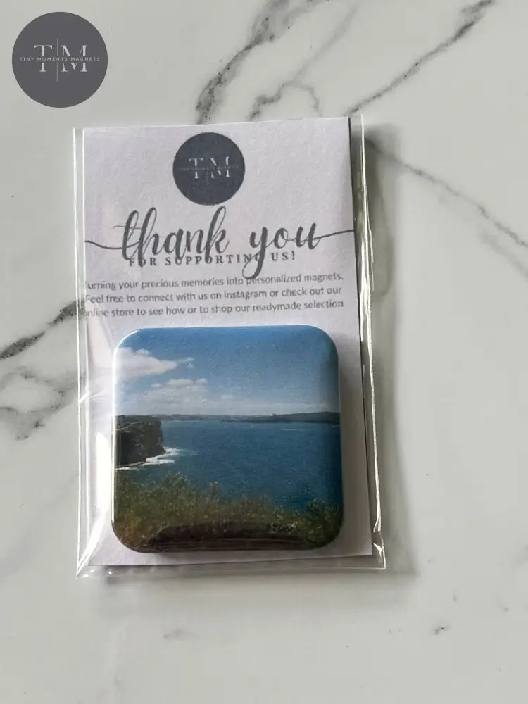 Greece Cliff Fridge Magnet
