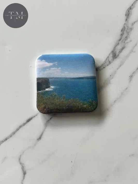Greece Cliff Fridge Magnet